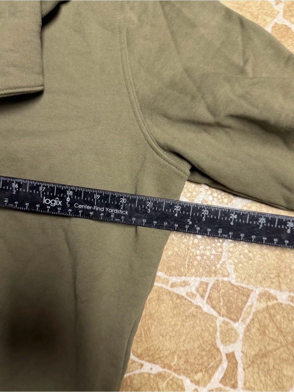 Wies-Made Mens Shawl Collar Sweatshirt Natural Cotton Made in USA Size Large - Picture 6 of 7